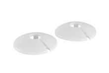 Plastrosett 15 mm hvit - 2 stk.